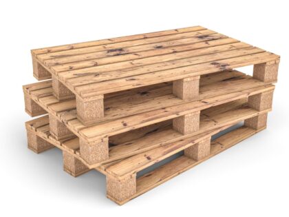 Two-Way Entry Wooden Pallet