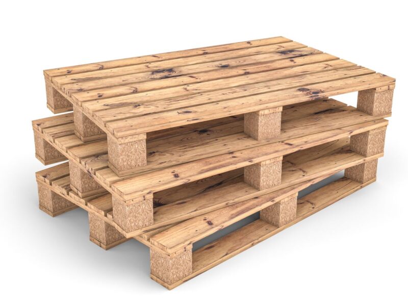 Two-Way Entry Wooden Pallet