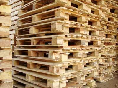 Heavy-Duty Wooden Pallet